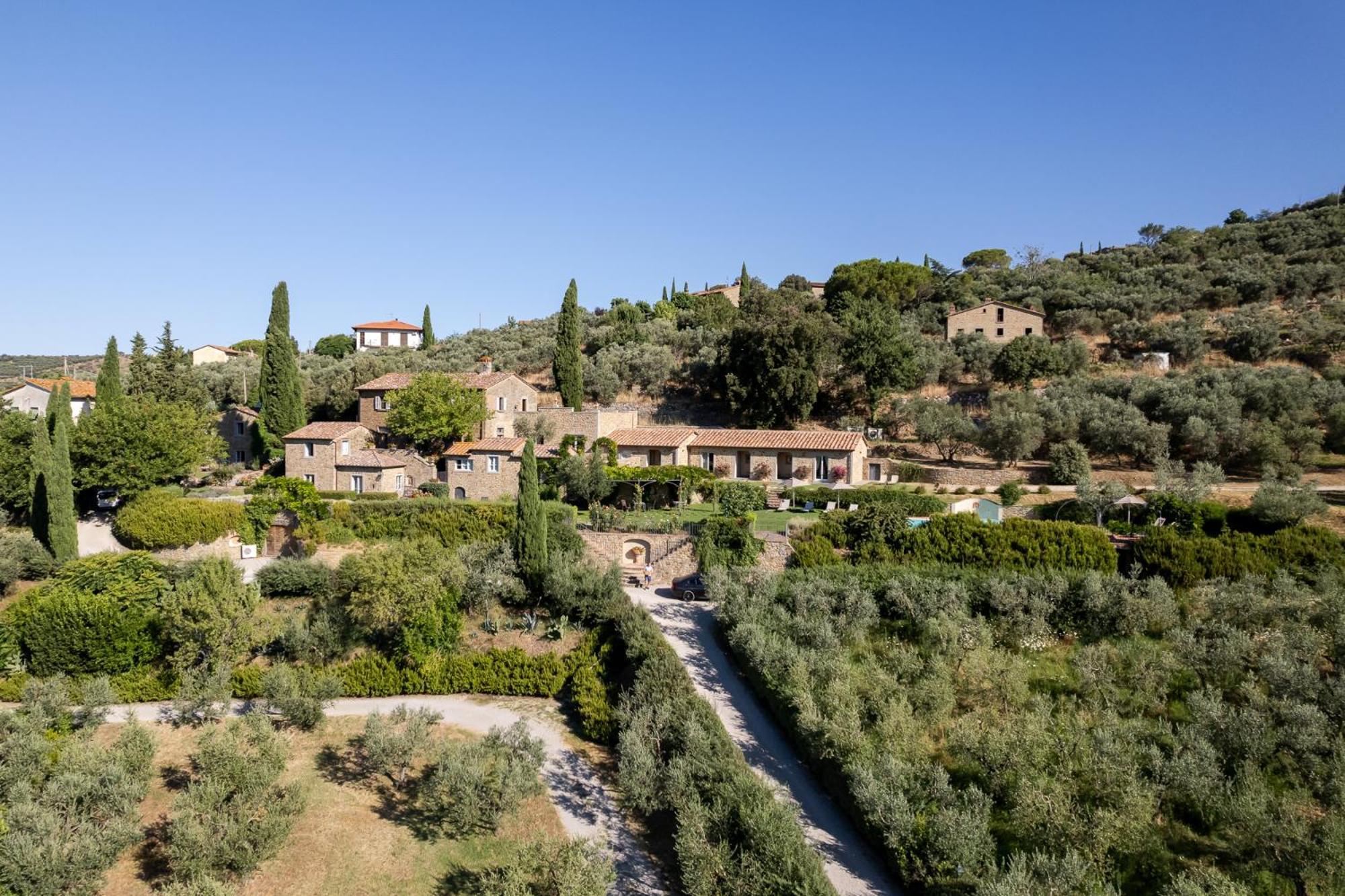 Il Falconiere Relais & Spa Cortona Kültér fotó