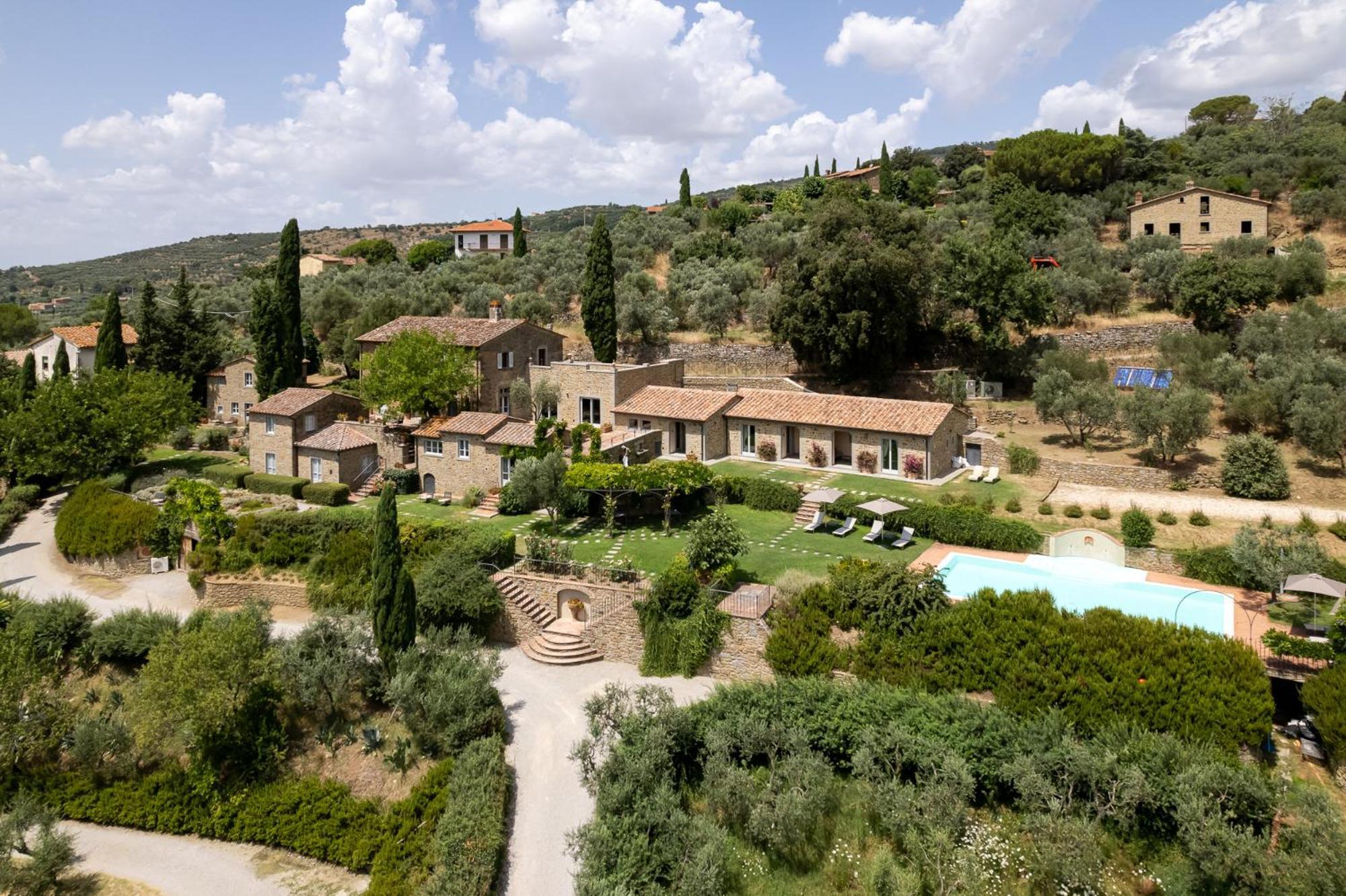 Il Falconiere Relais & Spa Cortona Kültér fotó