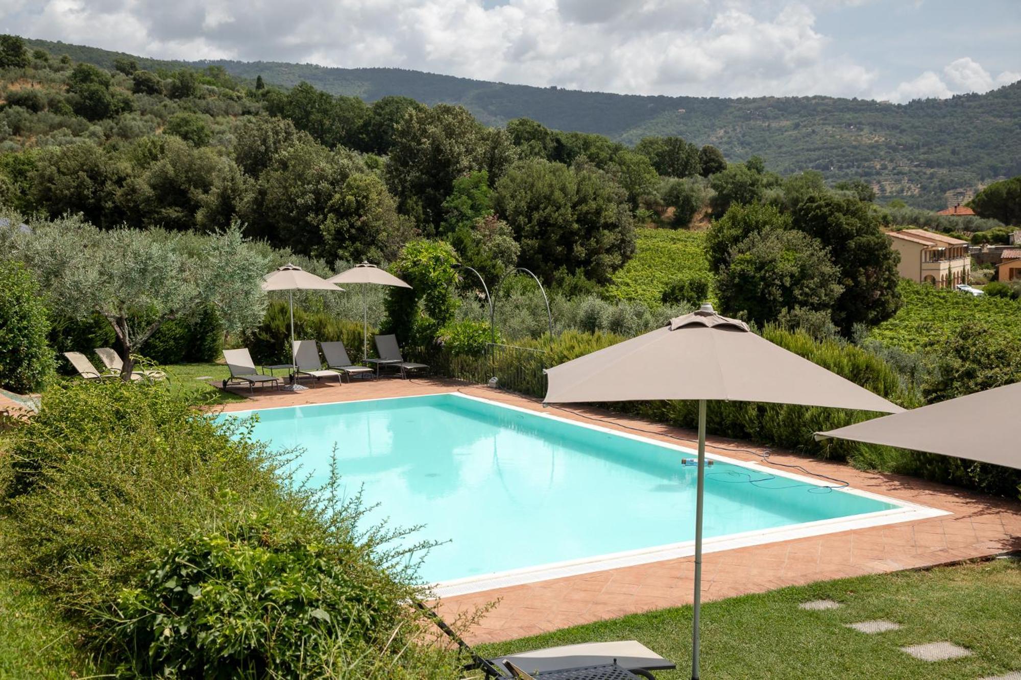 Il Falconiere Relais & Spa Cortona Kültér fotó
